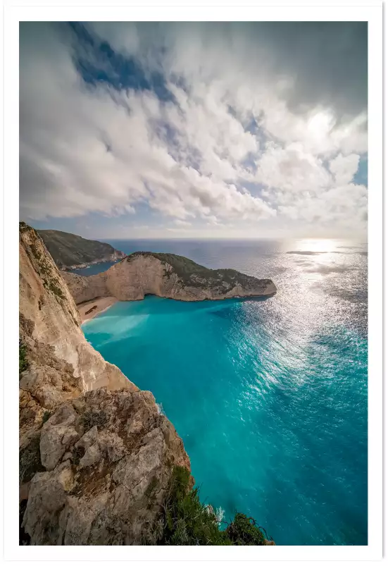 Bleu méditerranéen - grece paysage