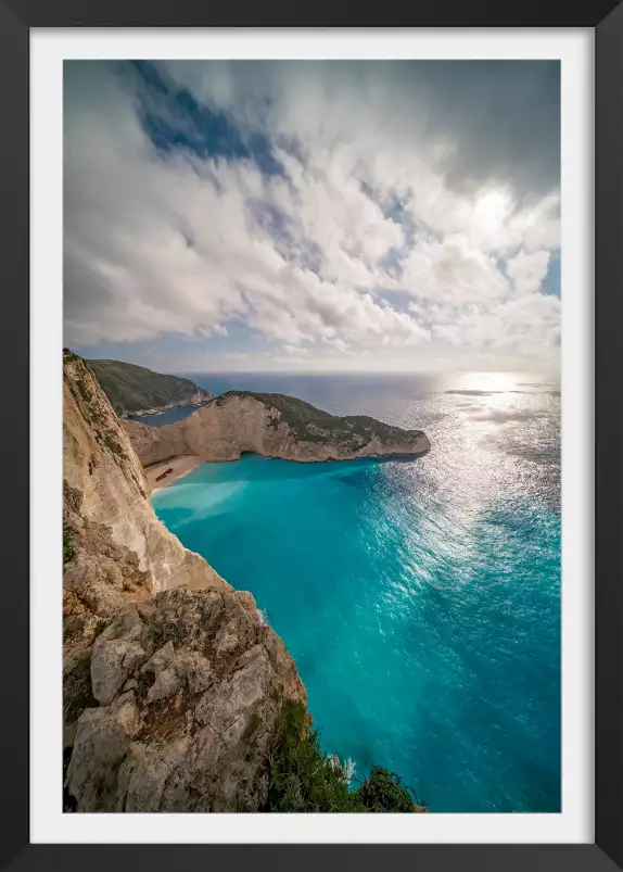 Bleu méditerranéen - grece paysage