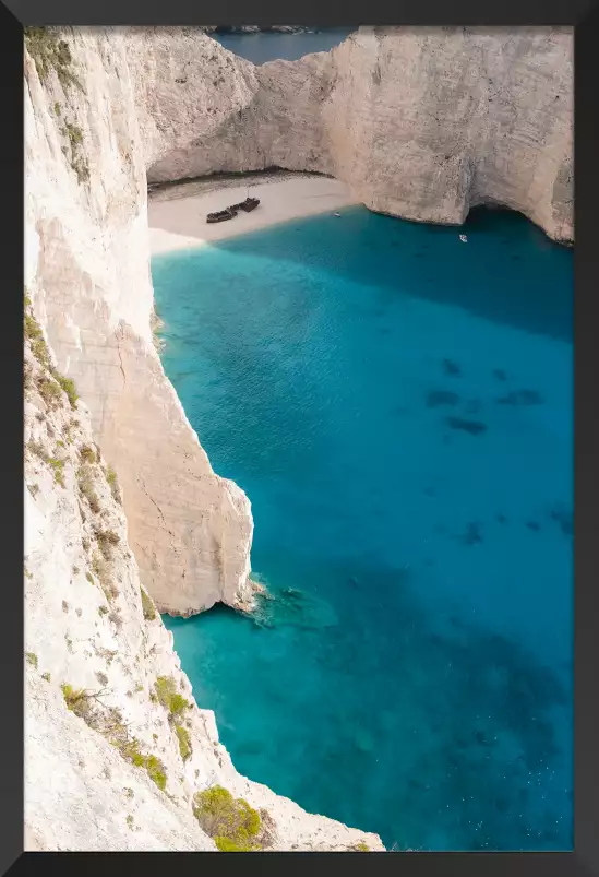 Plage du zante les cyclades - grece paysage