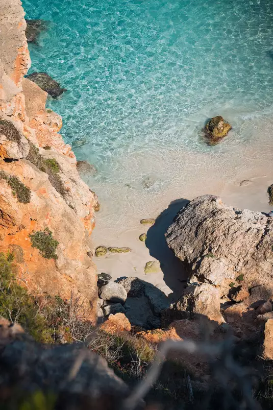 Plage secrete en grèce - grece paysage