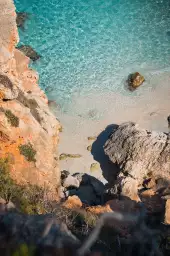 Plage secrete en grèce - grece paysage