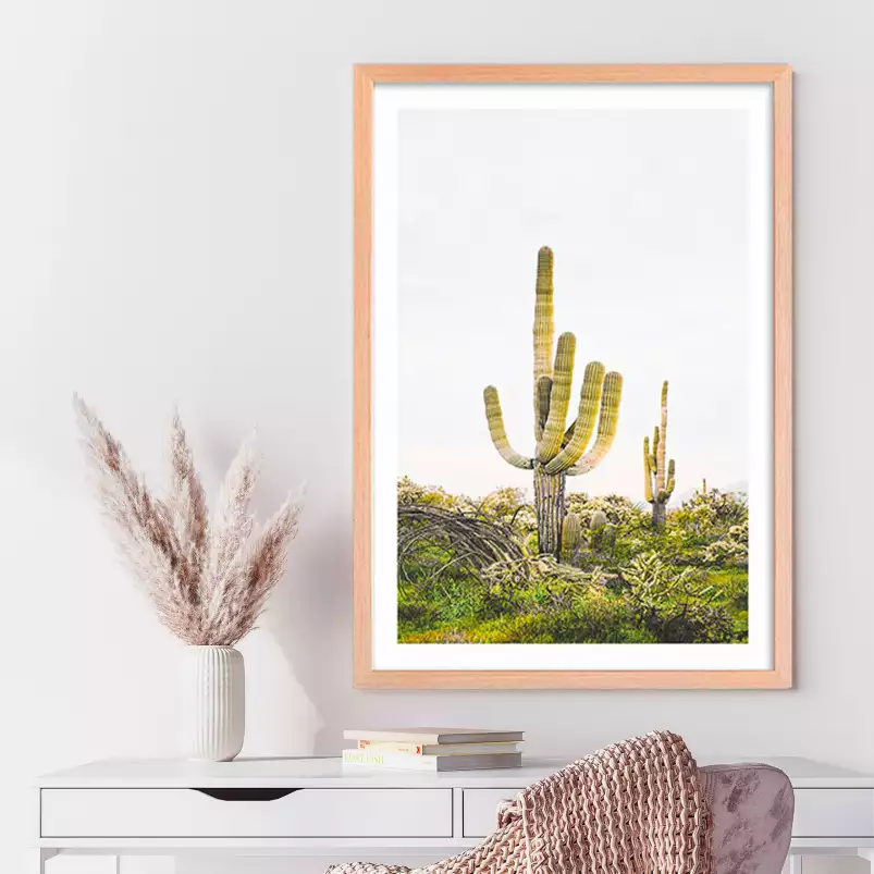 Cactus Saguaro  - poster cactus