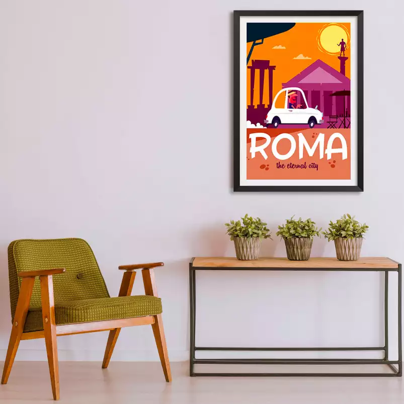 Voyage à Rome - poster du monde