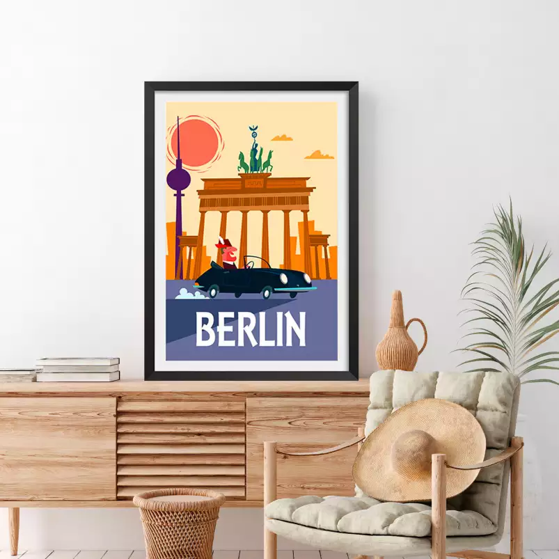 Un Week End à Berlin - poster du monde