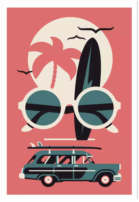 Surf and co - poster surf