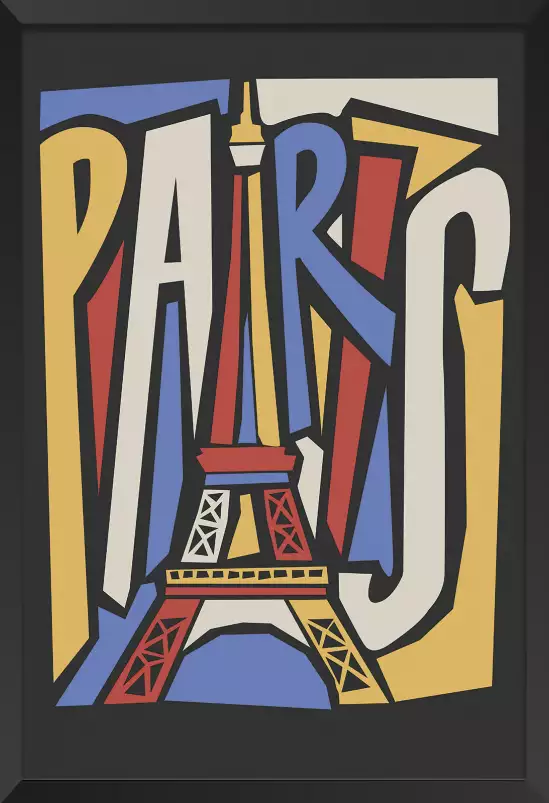 Tour Eiffel vintage - tableau paris