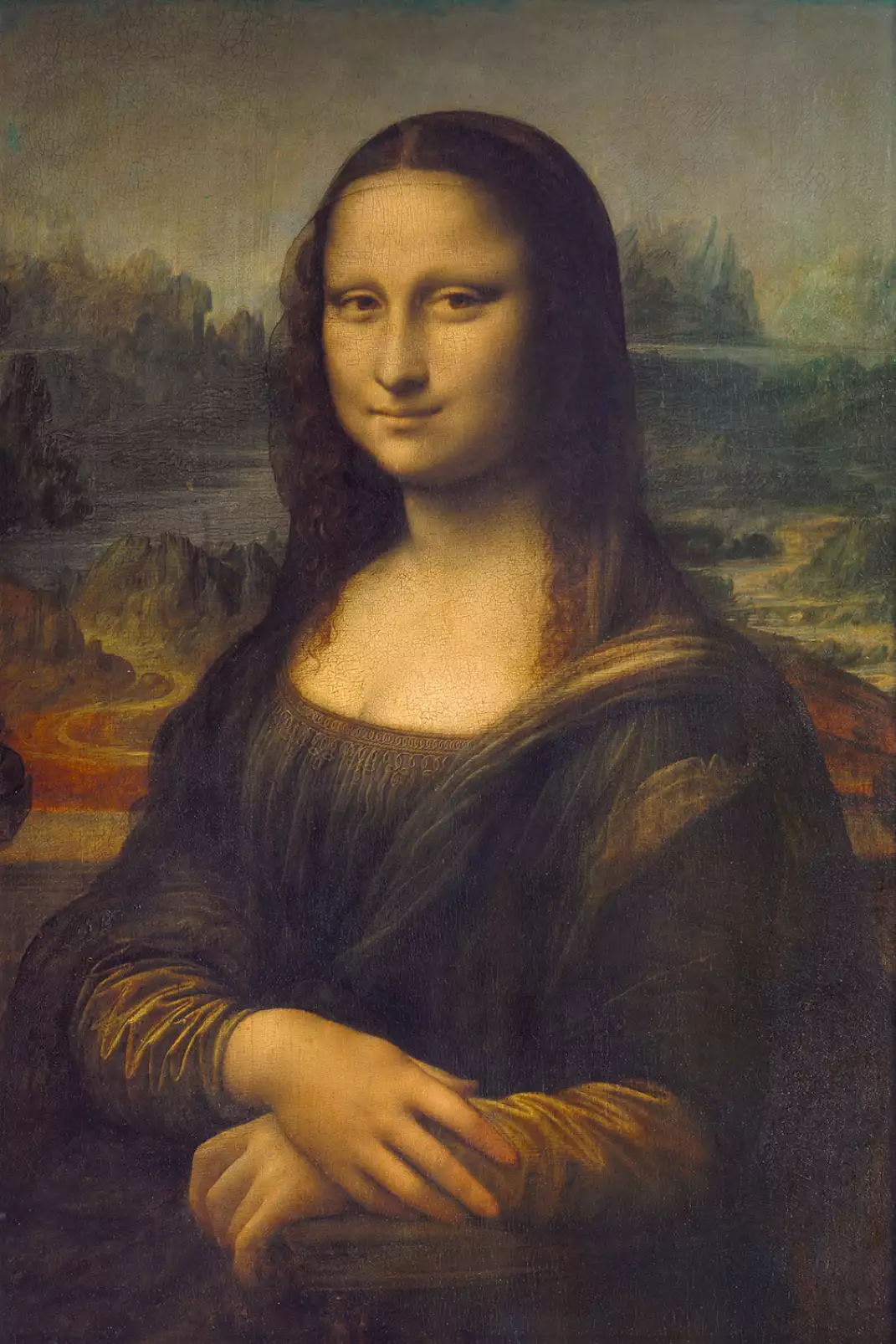 Tableau Toile Croquis Léonard De Vinci - 30x45cm - Multicolore - Décoration Murale