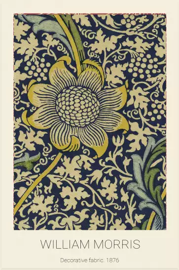 William Morris, Decorative fabric II - tableau celebre