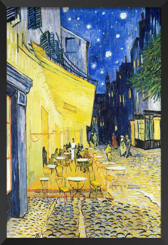 Le Café Arles par Vincent van Gogh - tableau celebre