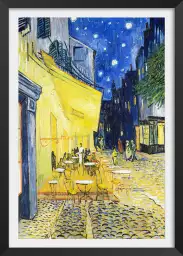 Le Café Arles par Vincent van Gogh - tableau celebre