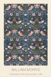 William Morris, Motif The Strawberry Thief - tableau celebre