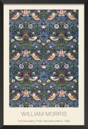 William Morris, Motif The Strawberry Thief - tableau celebre