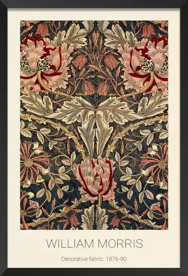 William Morris, HONEYSUCKLE - tableau celebre