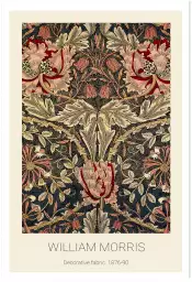 William Morris, HONEYSUCKLE - tableau celebre