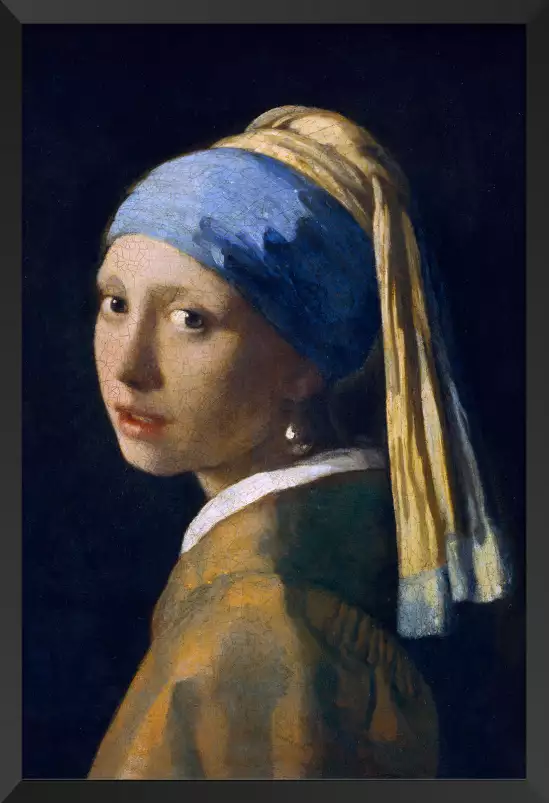 La jeune fille à la perle de Vermeer - tableau celebre