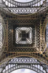 Eiffel et son Fer - affiche paris