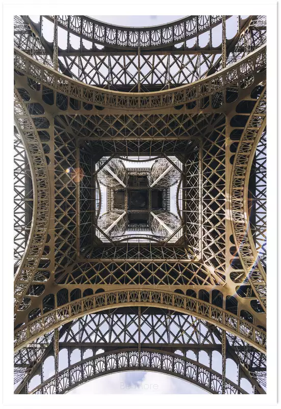 Eiffel et son Fer - affiche paris