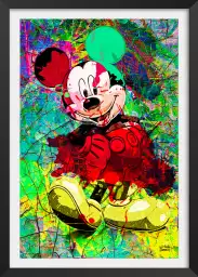 Mickey - street art tableau