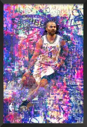 Tony parker 09 - street art tableau