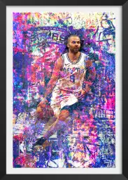 Tony parker 09 - street art tableau