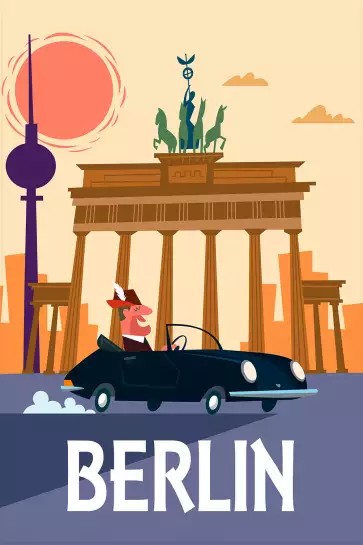 Un Week End à Berlin - poster du monde