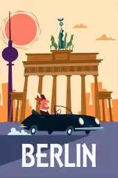 Un Week End à Berlin - poster du monde