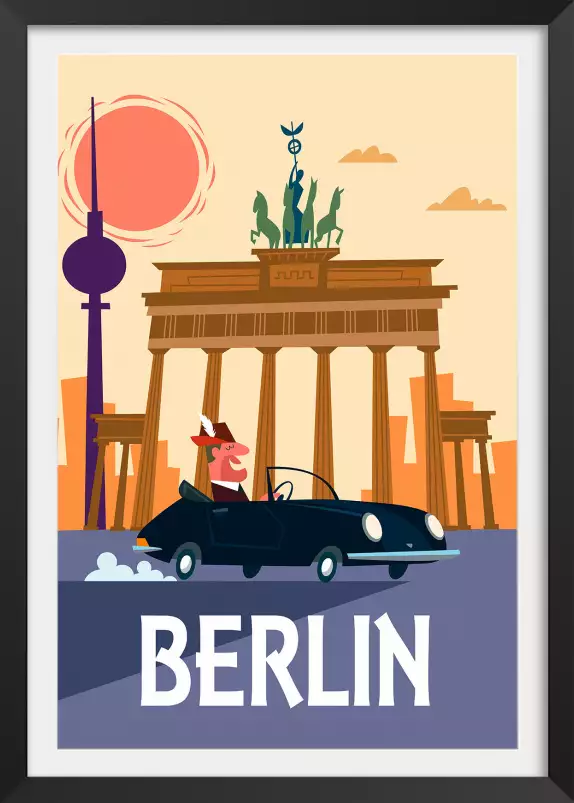 Un Week End à Berlin - poster du monde