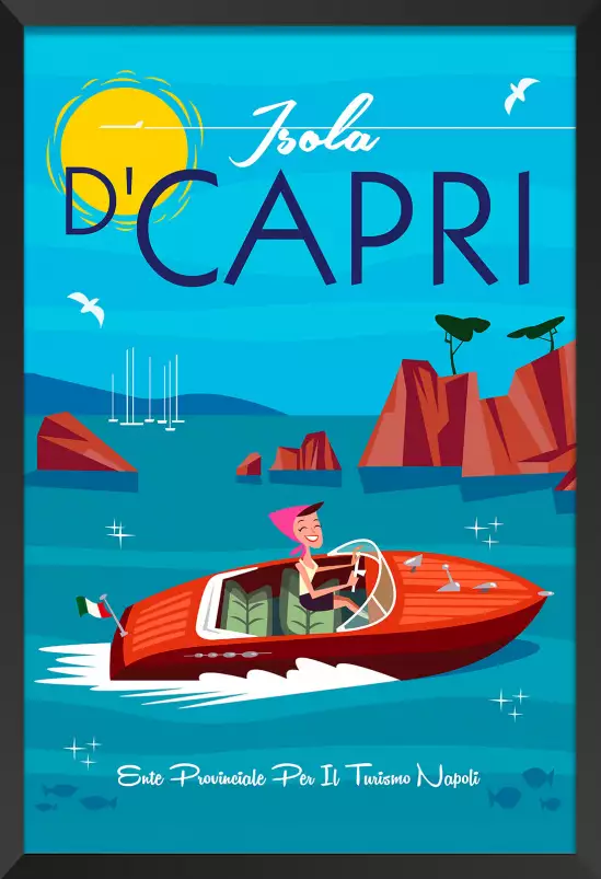 Voyage à Capri - poster du monde