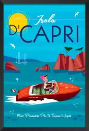 Voyage à Capri - poster du monde