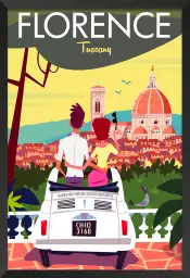 Voyage à florence - poster du monde