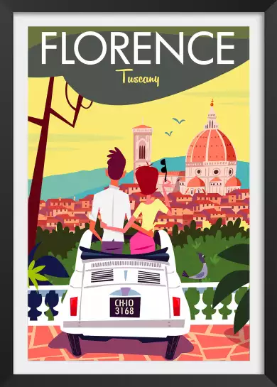 Voyage à florence - poster du monde