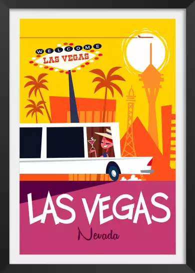 Road Trip à Vegas - poster du monde