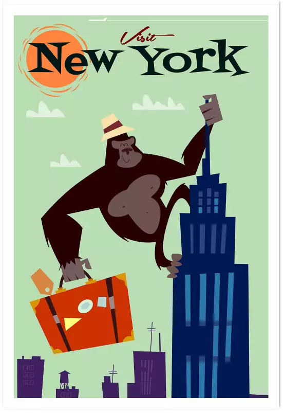 King- Kong - poster du monde