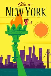 Voyage à New York - affiche new york