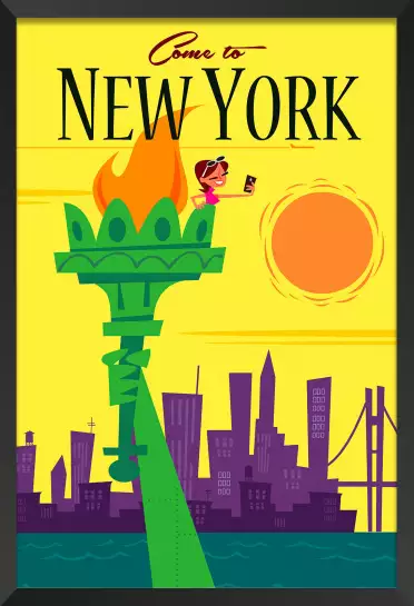 Voyage à New York - affiche new york