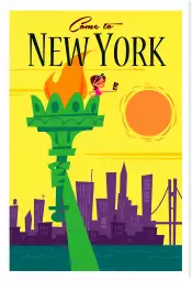 Voyage à New York - affiche new york