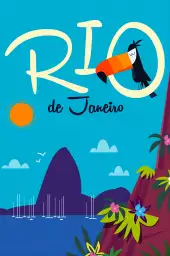 Toucan à Rio De Janeiro - poster du monde