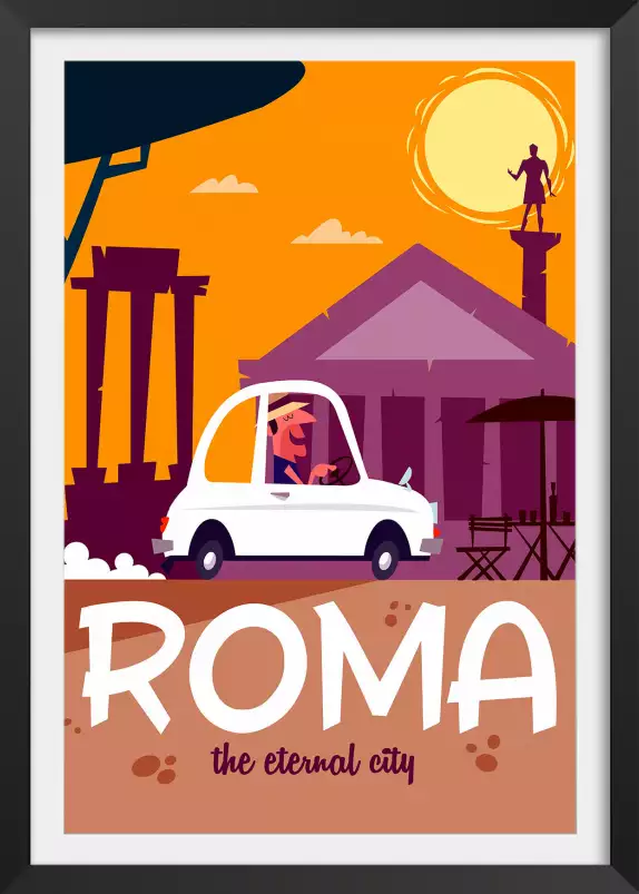 Voyage à Rome - poster du monde