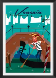 Gondole à Venise - poster du monde