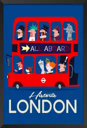 Bus London - poster du monde