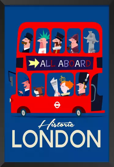 Bus London - poster du monde