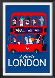 Bus London - poster du monde