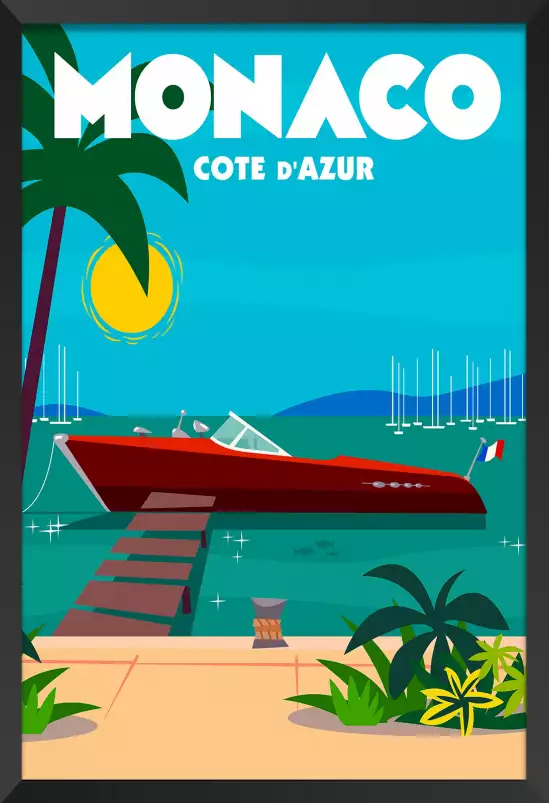 Monaco dream - poster du monde