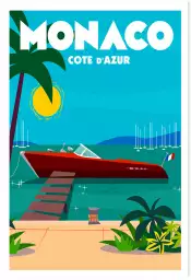 Monaco dream - poster du monde