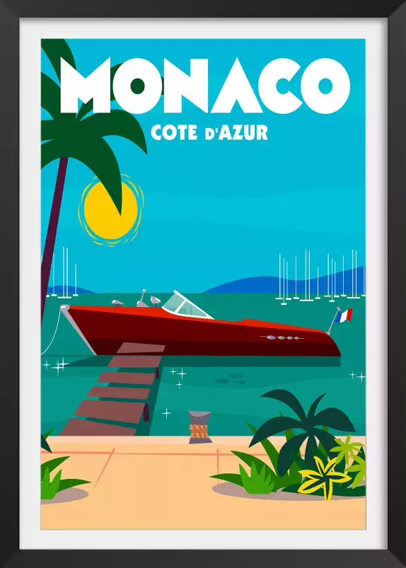 Monaco dream - poster du monde