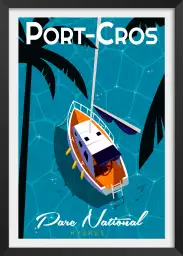 Port Cros - poster sud est