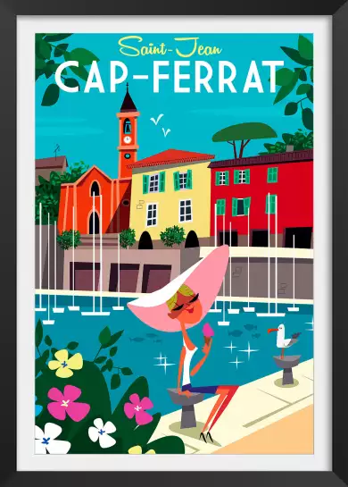 Cap Ferrat - poster sud est