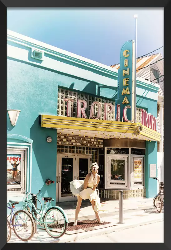 Tropic cinema, Key West, 416, Eaton Street - tableau ville