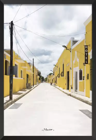 Tableau ville du Mexique - Izamal