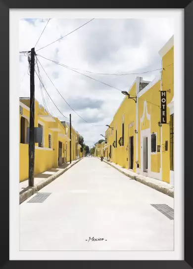 Tableau ville du Mexique - Izamal